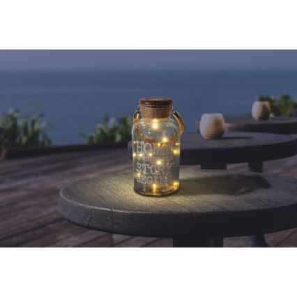 Globo - Lámpara solar LED LED/0,6W/3,2V IP44 200 mAh