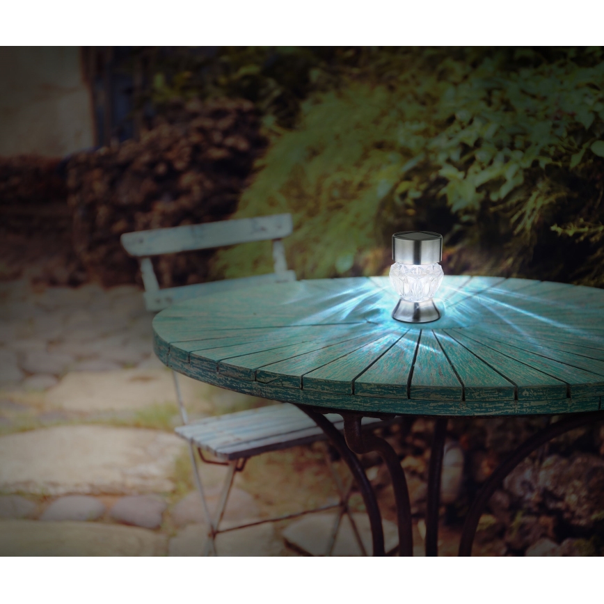 Globo - LED RGBW Lámpara solar 2en1 LED/0,06W/3V IP44