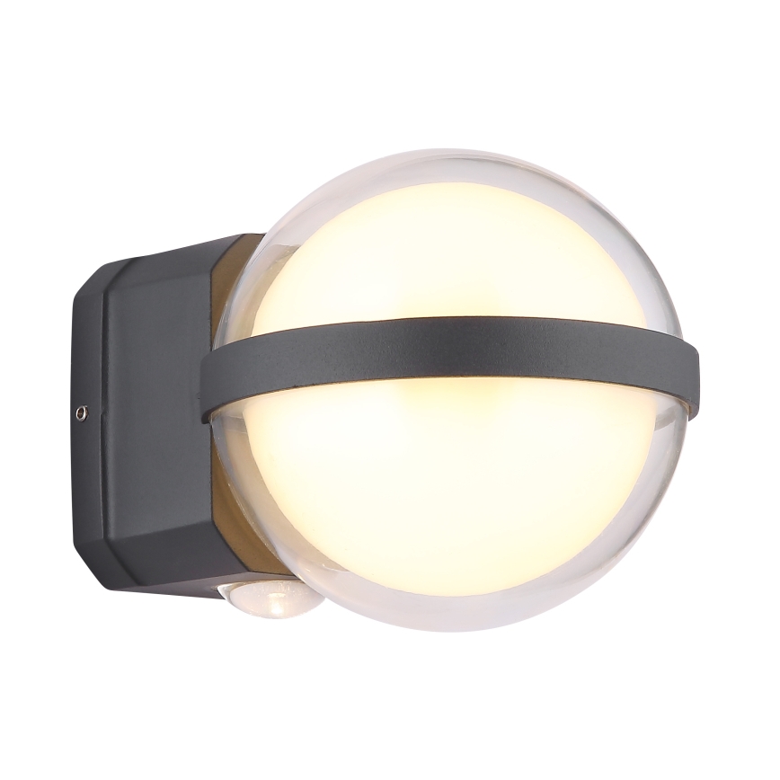 Globo - Aplique LED para exterior LED/12W/230V IP54 negro