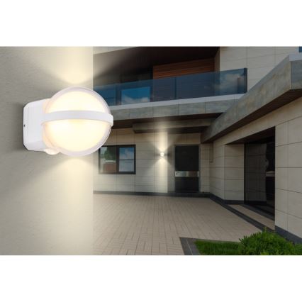Globo - Aplique LED para exterior LED/12W/230V IP54 blanco