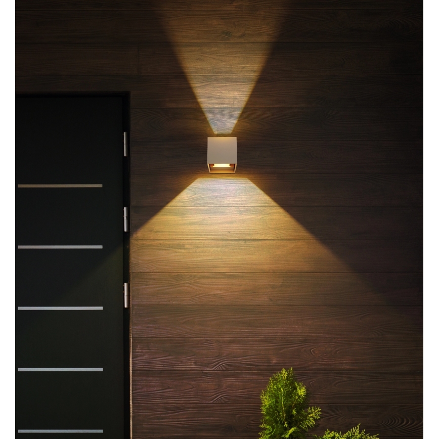 Globo - Aplique de pared LED para exterior 2xLED/3W/230V IP54