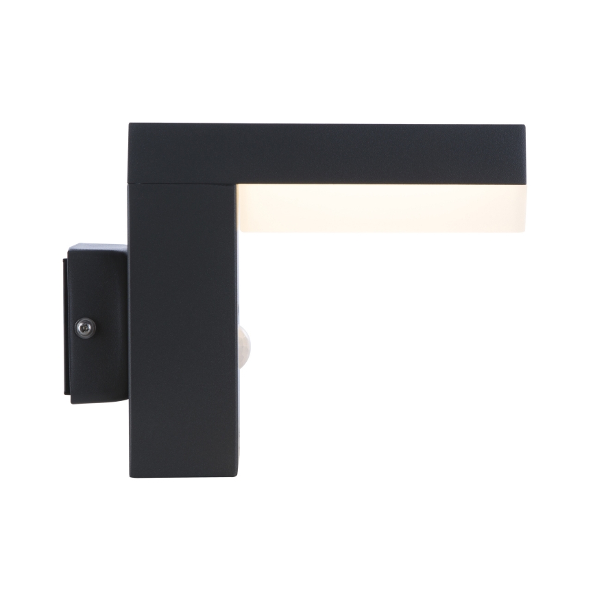 Globo - Lámpara de pared LED para exterior con sensor LED/9,5W/230V IP44
