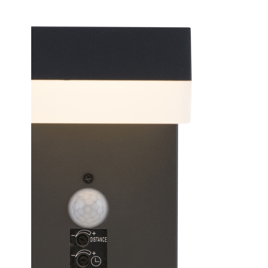 Globo - Lámpara de pared LED para exterior con sensor LED/9,5W/230V IP44