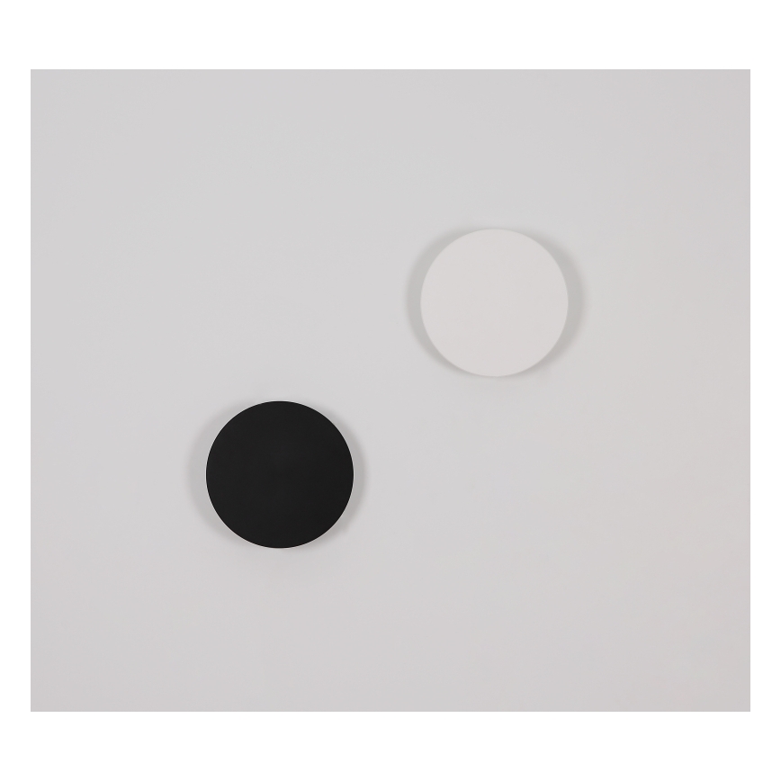 Globo - Aplique LED para exterior LED/15W/230V 3000/4000/6000K diá. 25,2 cm IP44 negro