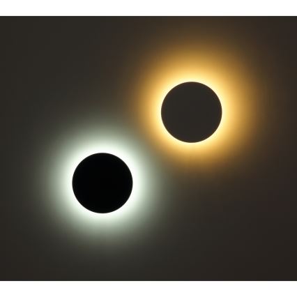 Globo - Aplique LED para exterior LED/15W/230V 3000/4000/6000K diá. 25,2 cm IP44 blanco