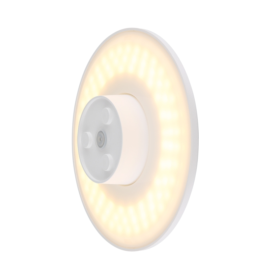 Globo - Aplique LED para exterior LED/15W/230V 3000/4000/6000K diá. 25,2 cm IP44 blanco