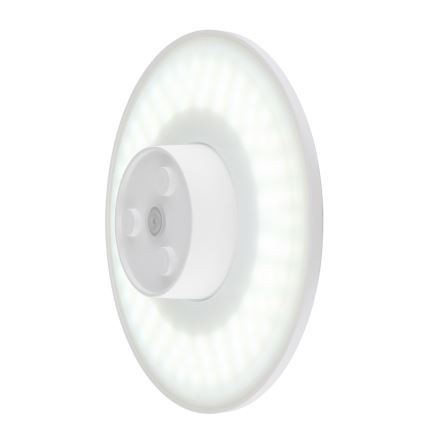 Globo - Aplique LED para exterior LED/15W/230V 3000/4000/6000K diá. 25,2 cm IP44 blanco