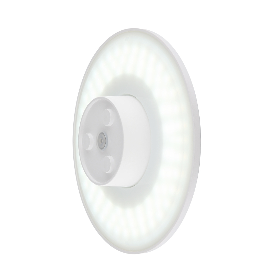 Globo - Aplique LED para exterior LED/15W/230V 3000/4000/6000K diá. 25,2 cm IP44 blanco