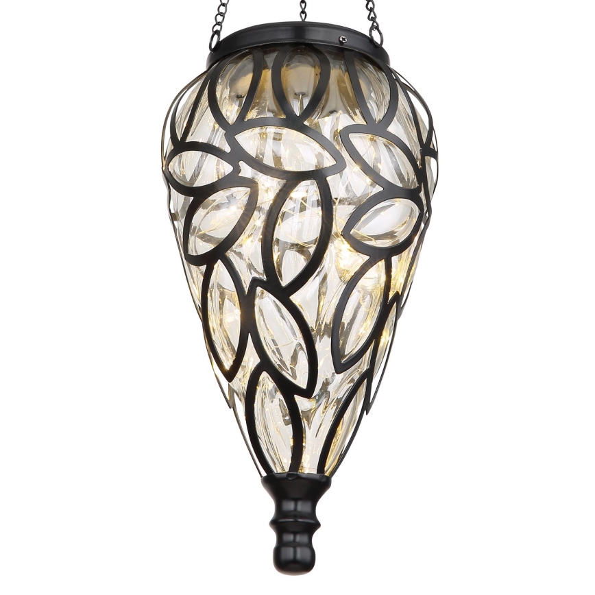 Globo - Lámpara solar LED LED/0,9W/3,2V IP44 200 mAh transparente