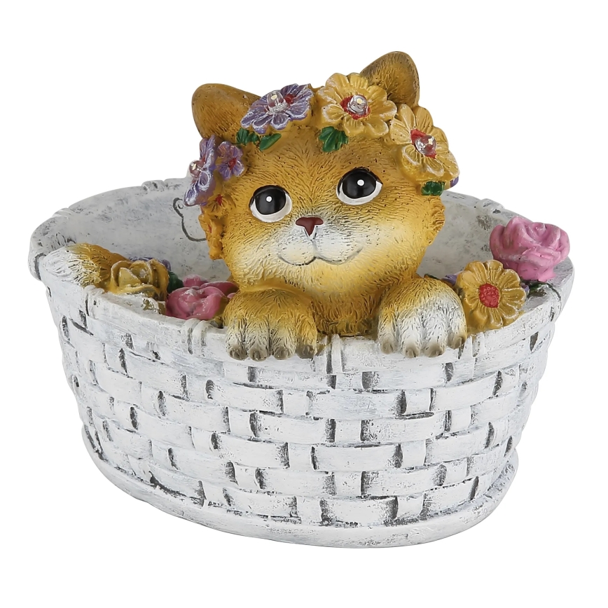 Globo - Luminaria solar LED/1,2V IP44 300 mAh gato