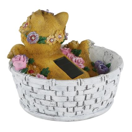 Globo - Luminaria solar LED/1,2V IP44 300 mAh gato