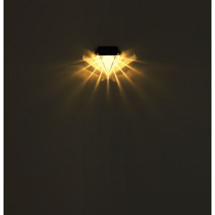 Globo - SET 2x Aplique LED solar LED/0,5W/3V IP44 600 mAh