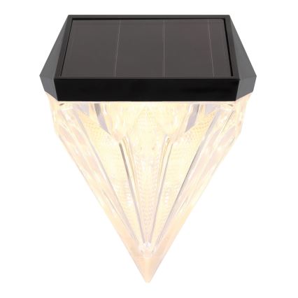 Globo - SET 2x Aplique LED solar LED/0,5W/3V IP44 600 mAh