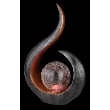 Globo - Lámpara solar LED RGB LED/3V IP44 300 mAh