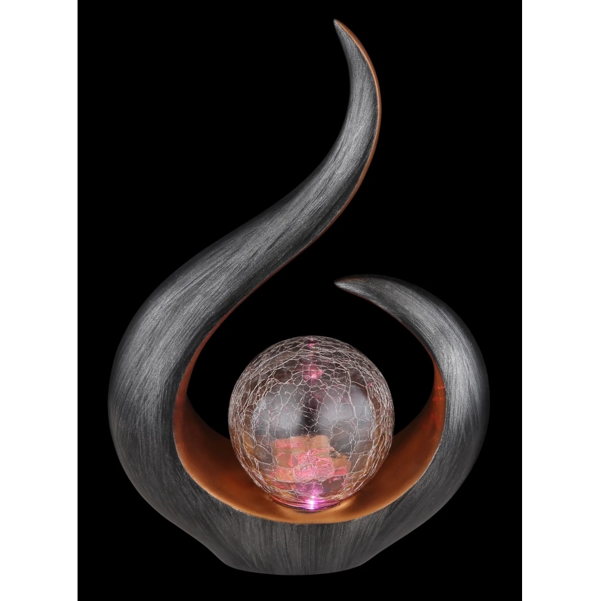 Globo - Lámpara solar LED RGB LED/3V IP44 300 mAh