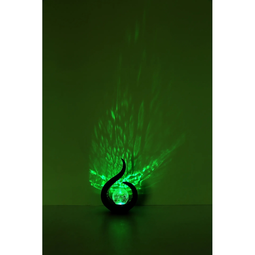 Globo - Lámpara solar LED RGB LED/3V IP44 300 mAh