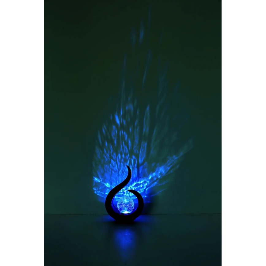 Globo - Lámpara solar LED RGB LED/3V IP44 300 mAh