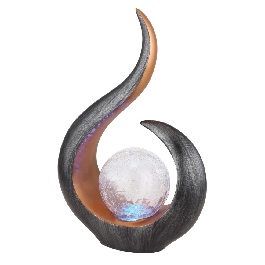 Globo - Lámpara solar LED RGB LED/3V IP44 300 mAh