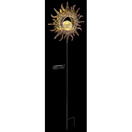 Globo - Lámpara solar LED/3,2V IP44 300 mAh, con forma de sol