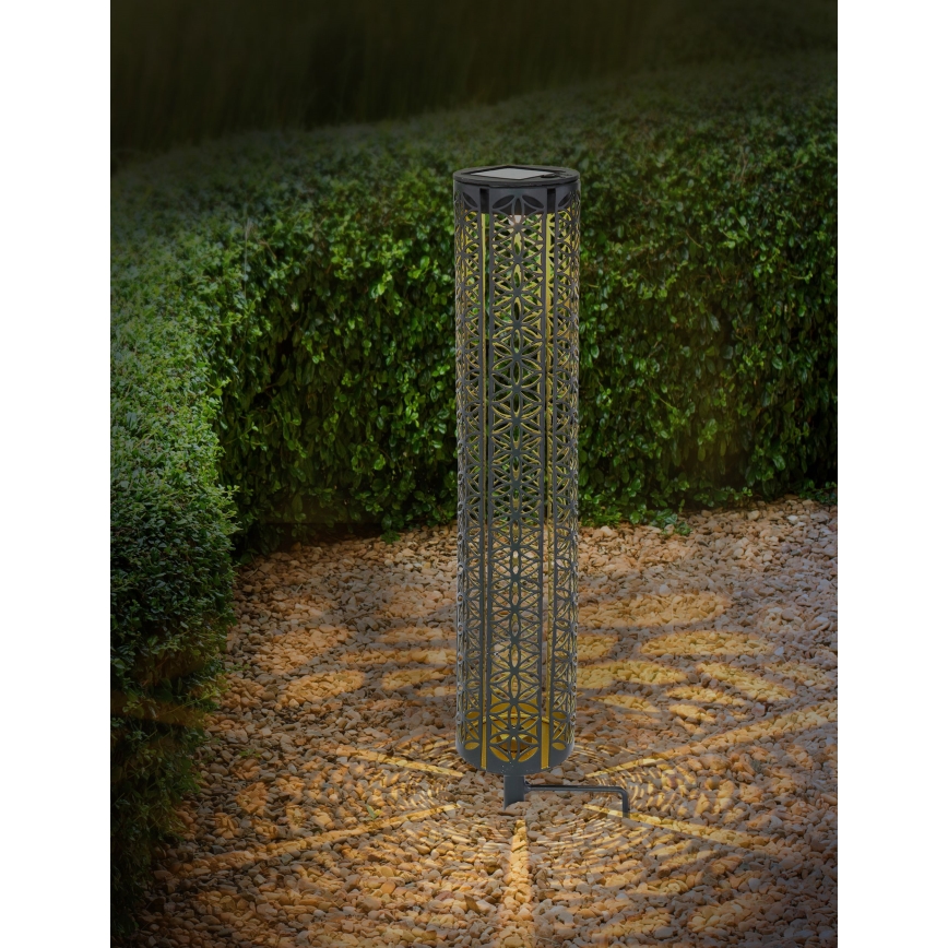 Globo - Lámpara solar LED LED/0,06W/3,2V 3000K IP44 300 mAh