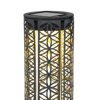 Globo - Lámpara solar LED LED/0,06W/3,2V 3000K IP44 300 mAh