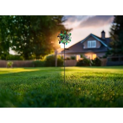 Globo - Decoración solar LED LED/0,02W/3V IP44 300 mAh
