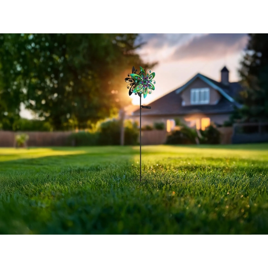 Globo - Decoración solar LED LED/0,02W/3V IP44 300 mAh