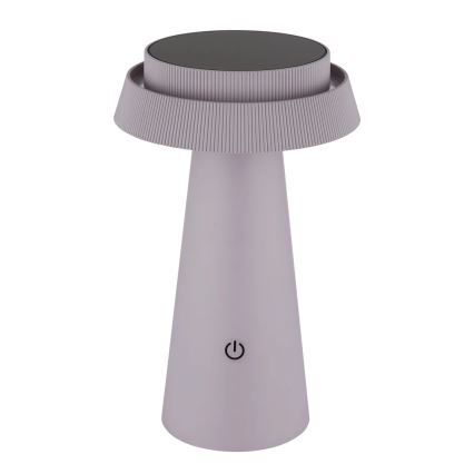 Globo - Lámpara solar táctil LED regulable LED/4W/3,7W IP54 rosa