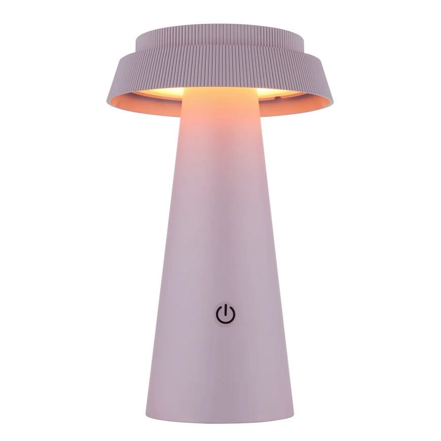 Globo - Lámpara solar táctil LED regulable LED/4W/3,7W IP54 rosa