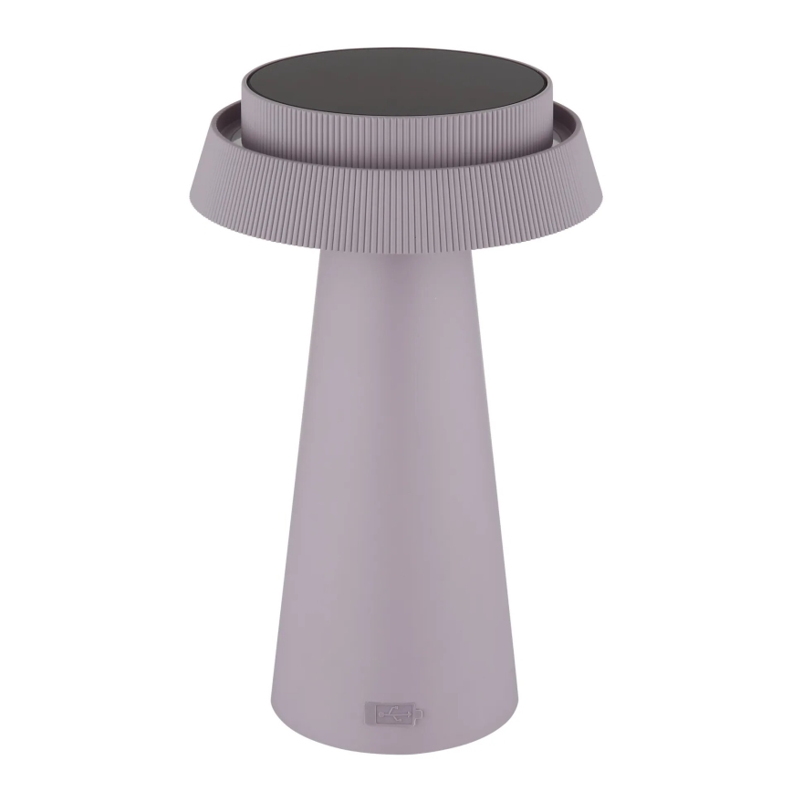Globo - Lámpara solar táctil LED regulable LED/4W/3,7W IP54 rosa