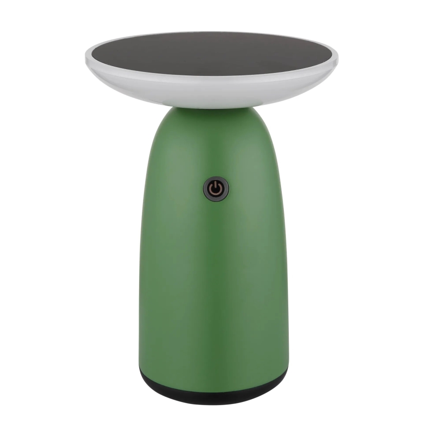 Globo - LED Lámpara solar táctil regulable LED/10W/3,7V IP54 3600 mAh verde