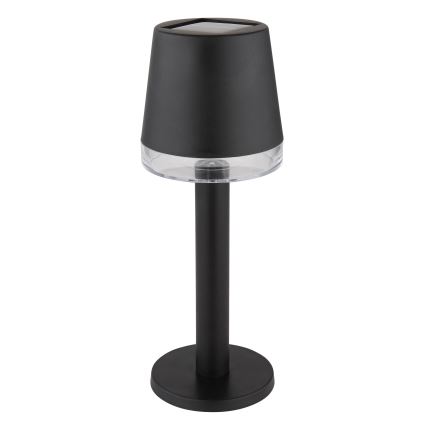 Globo - Lámpara solar LED LED/0,5W/3,2V 3000K IP44 negro