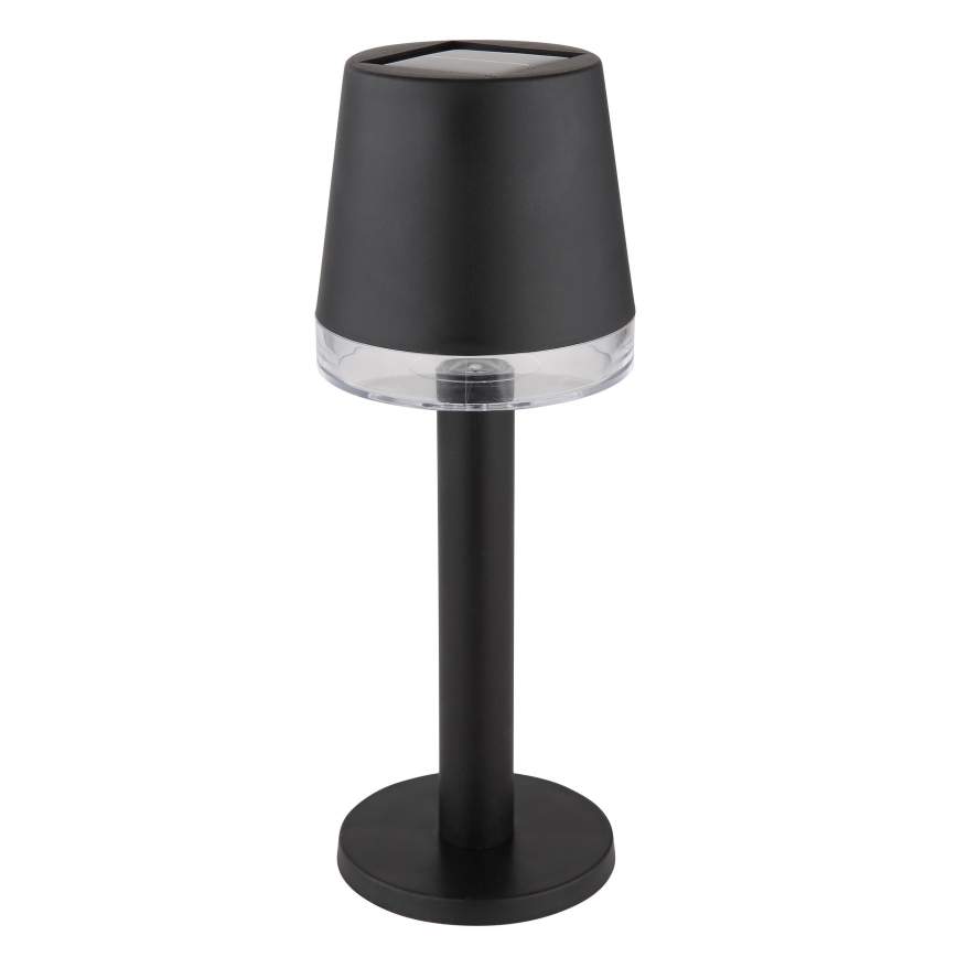 Globo - Lámpara solar LED LED/0,5W/3,2V 3000K IP44 negro