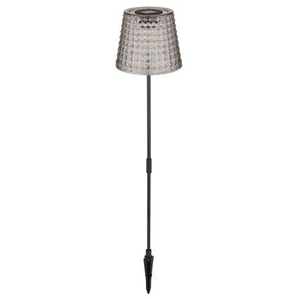 Globo - SET 2x Lámpara solar LED LED/0,06W/3V IP44 gris