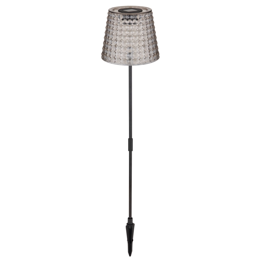 Globo - SET 2x Lámpara solar LED LED/0,06W/3V IP44 gris