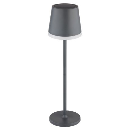 Globo - Lámpara solar LED LED/0,6W/3V 3000K IP44 1200 mAh antracita