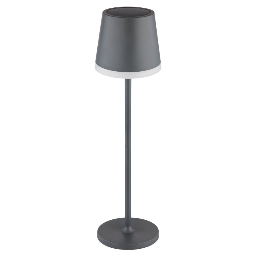 Globo - Lámpara solar LED LED/0,6W/3V 3000K IP44 1200 mAh antracita