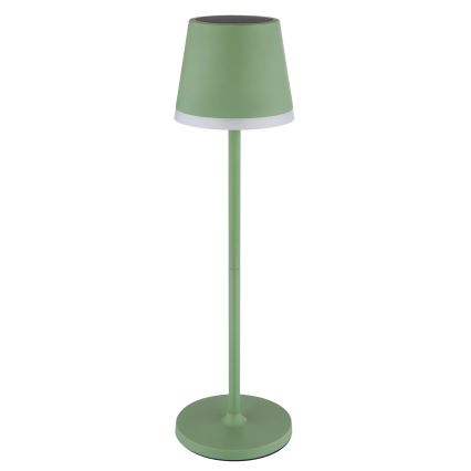 Globo - Lámpara solar LED LED/0,06W/3V 3000K IP44 1200 mAh verde