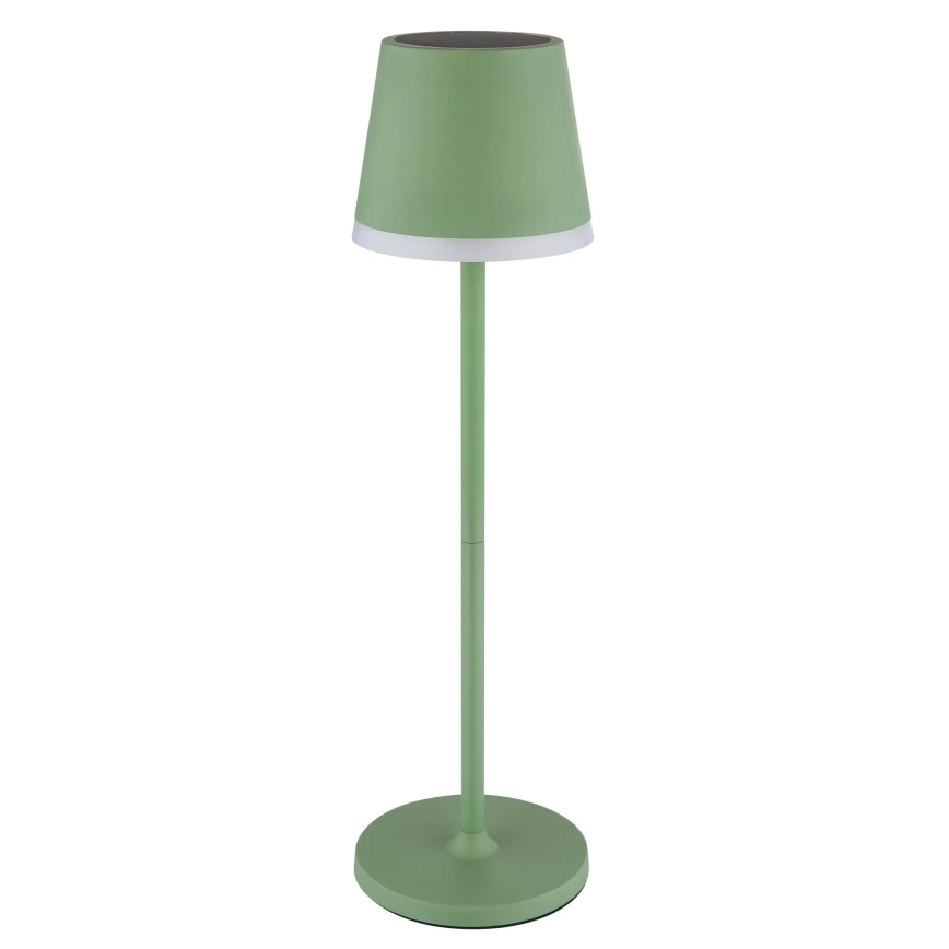Globo - Lámpara solar LED LED/0,06W/3V 3000K IP44 1200 mAh verde