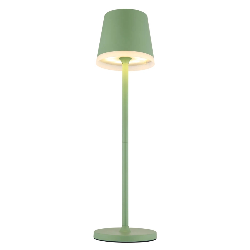 Globo - Lámpara solar LED LED/0,06W/3V 3000K IP44 1200 mAh verde