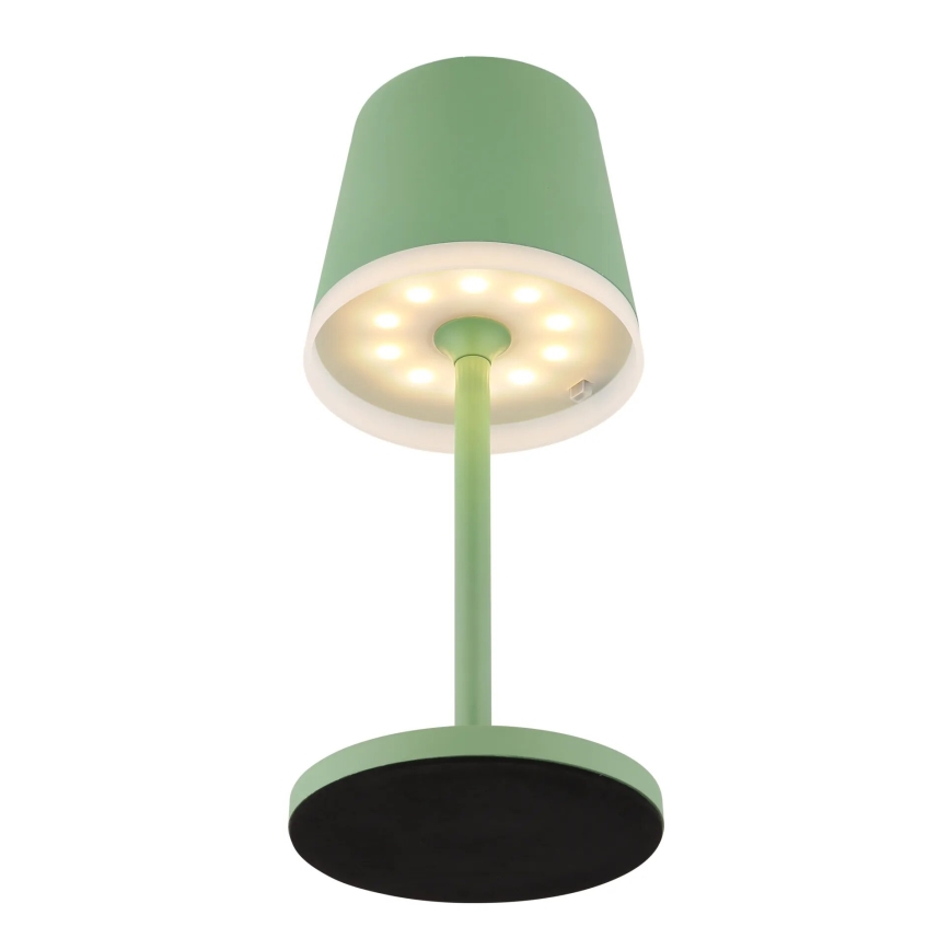 Globo - Lámpara solar LED LED/0,06W/3V 3000K IP44 1200 mAh verde