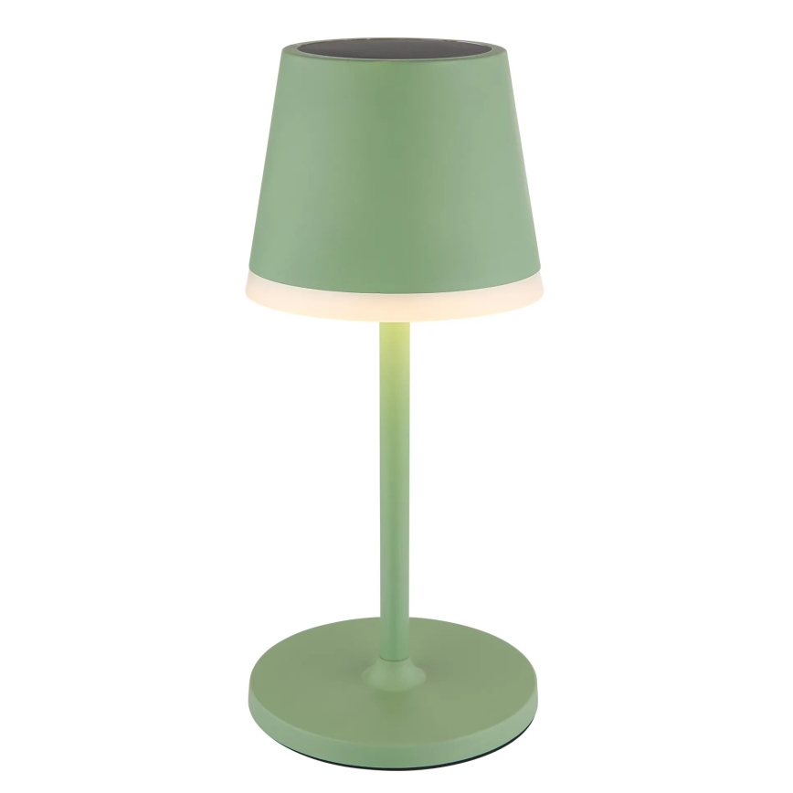 Globo - Lámpara solar LED LED/0,06W/3V 3000K IP44 1200 mAh verde