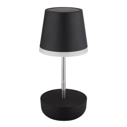 Globo - Lámpara solar LED 10xLED/0,06W/3V IP44 800 mAh negro