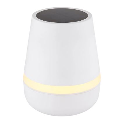 Globo - Lámpara solar LED 10xLED/0,06W/3V IP44 800 mAh blanco