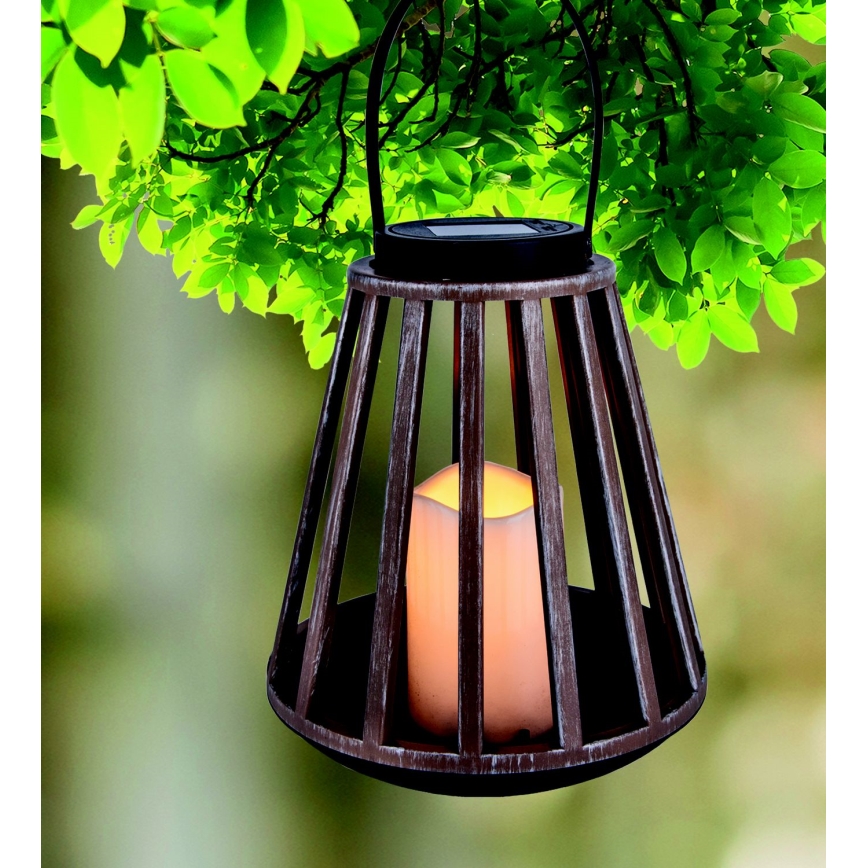 Globo - Lámpara solar LED LED/0,06W/3V 3200K IP44