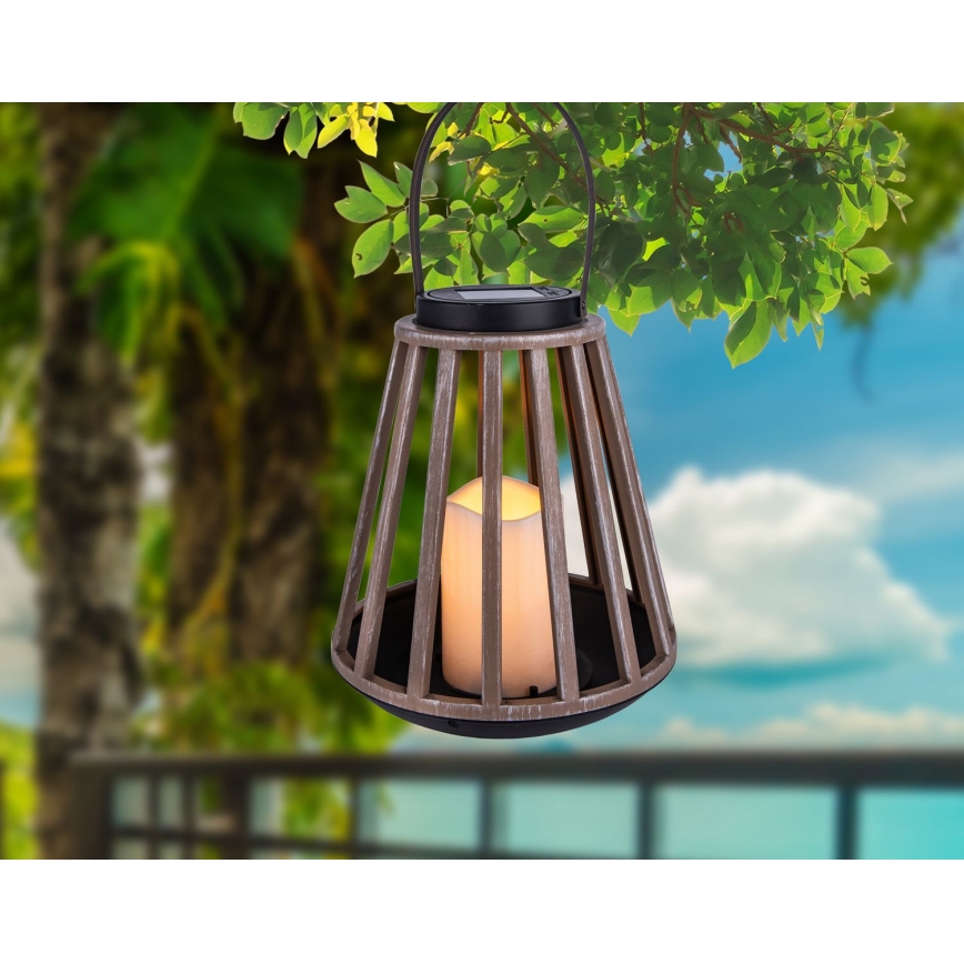 Globo - Lámpara solar LED LED/0,06W/3V 3200K IP44