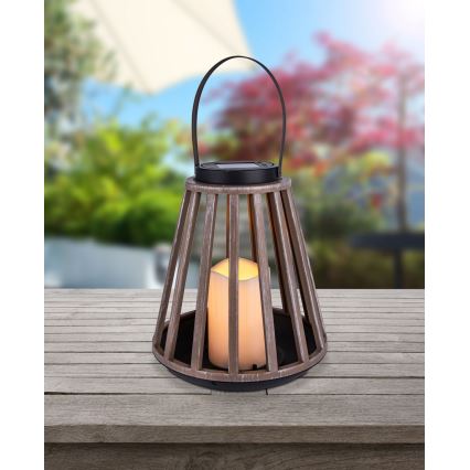 Globo - Lámpara solar LED LED/0,06W/3V 3200K IP44