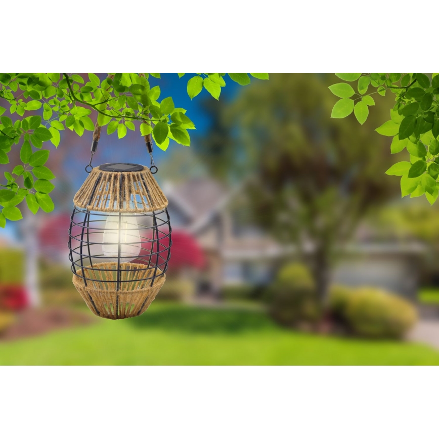 Globo - Lámpara solar LED LED/2W/3V IP44 600 mAh