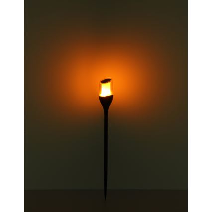 Globo - Lámpara solar LED LED/2,4W/3V 1600K IP44 800 mAh