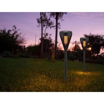 Globo - SET 2x Lámpara solar LED LED/0,1W/1,2V IP44 300 mAh